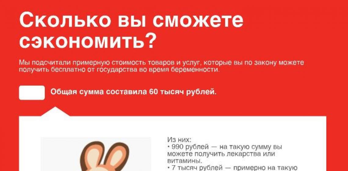 Что положено беременным по закону?